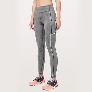 Lululemon Speed Up Tight Heather Grey Leggings
